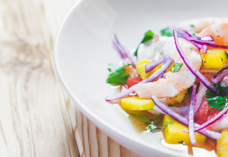 Fish ceviche