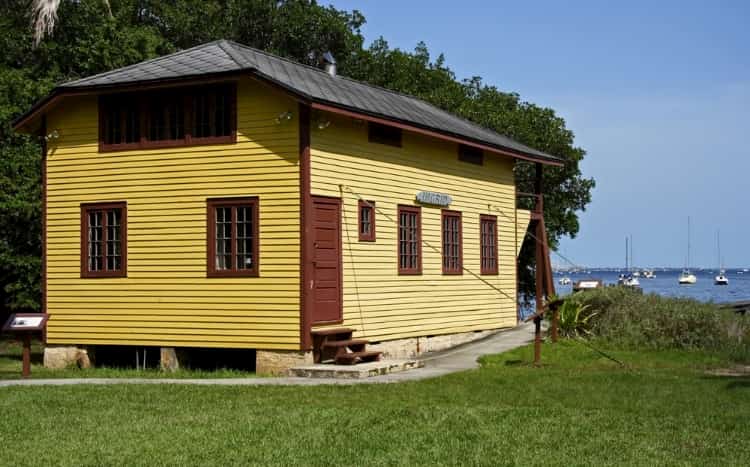 The Barnacle House in Barnacle Historic State Park in Miami, Florida