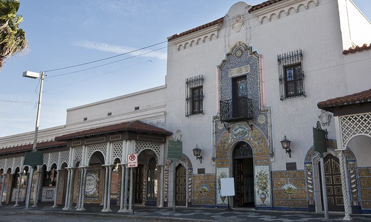 Exterior of a historic building in Ybor City, Tampa